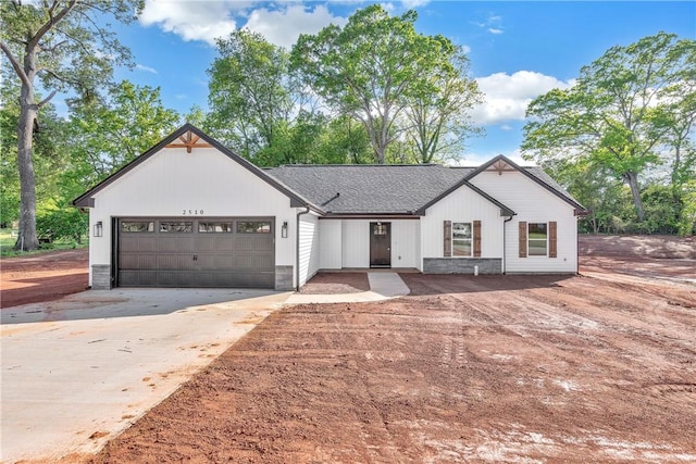 2510 Fleming Dr, Anderson, SC 29621 - view of front of house with roof with shingles, an attached garage, and driveway