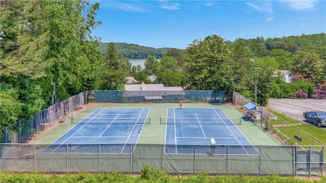 view of sport court