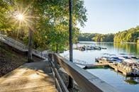 1230 Melton Rd Unit 99, West Union, SC 29696 - dock area featuring a water view
