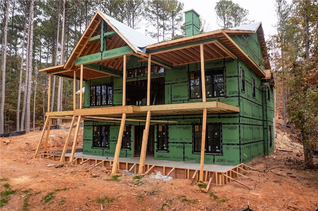 view of rear view of house