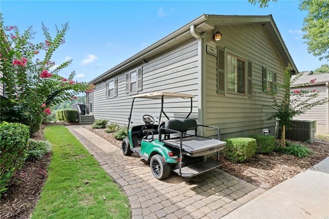 1230 Melton Rd Unit 41, West Union, SC 29696 - view of side of home featuring a central air condition unit