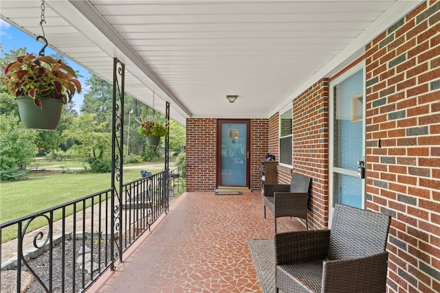 view of patio