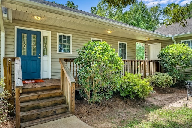 view of property entrance