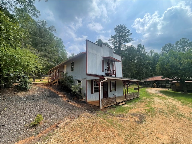 view of back of house