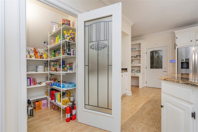 view of pantry