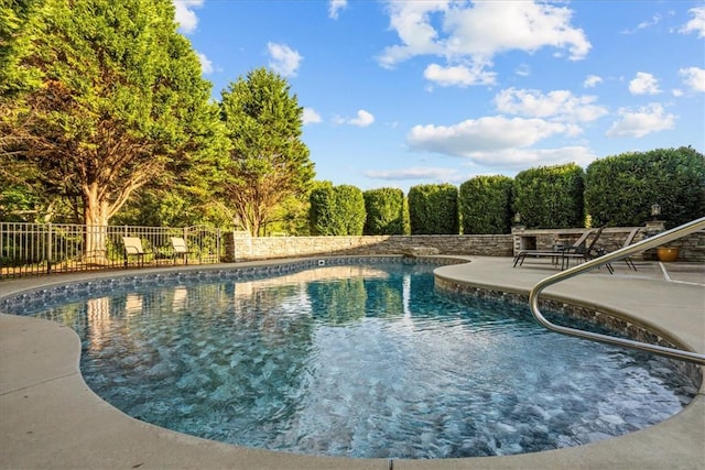 186 Woodville Rd, Pelzer, SC 29669 - view of pool featuring a patio area