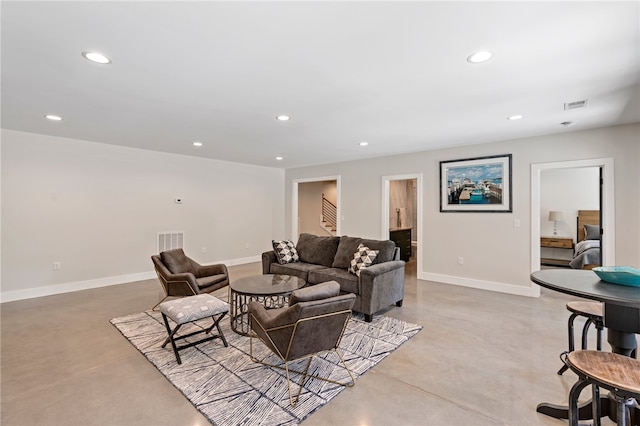 view of living room