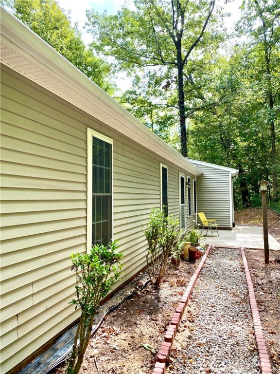 exterior space with a patio area