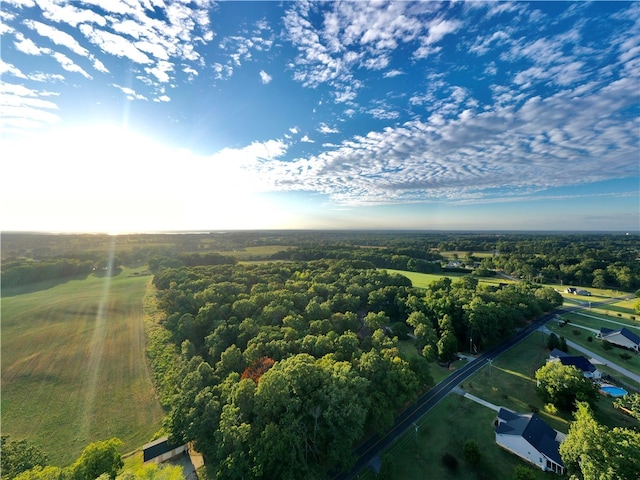 drone / aerial view