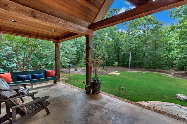 view of patio / terrace