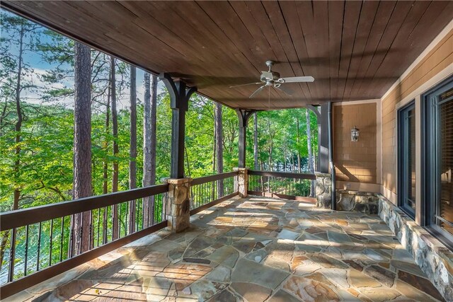 606 Majesty Ct, Salem, SC 29676 - exterior space with a ceiling fan