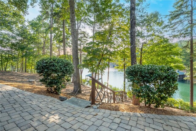 606 Majesty Ct, Salem, SC 29676 - view of patio featuring a water view