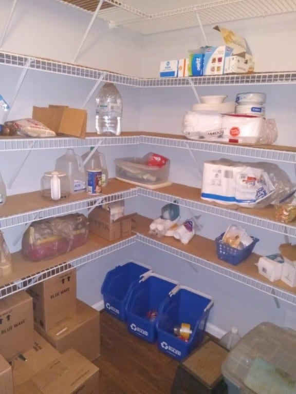 view of pantry