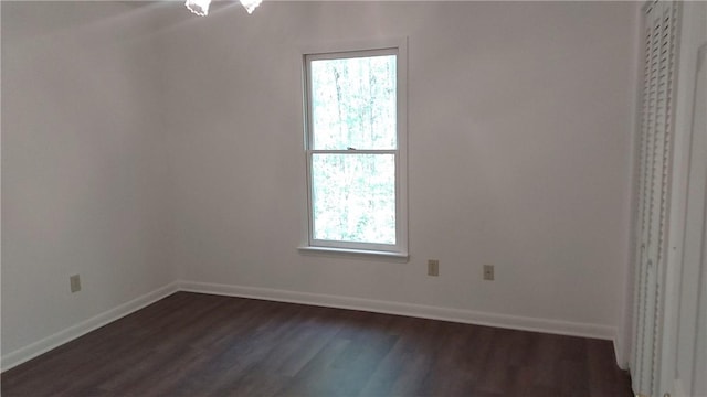 157 Deerwood Dr, Westminster, SC 29693 - spare room with baseboards and dark wood-style floors