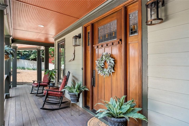 328 Grand Overlook Dr, Seneca, SC 29678 - view of wooden porch