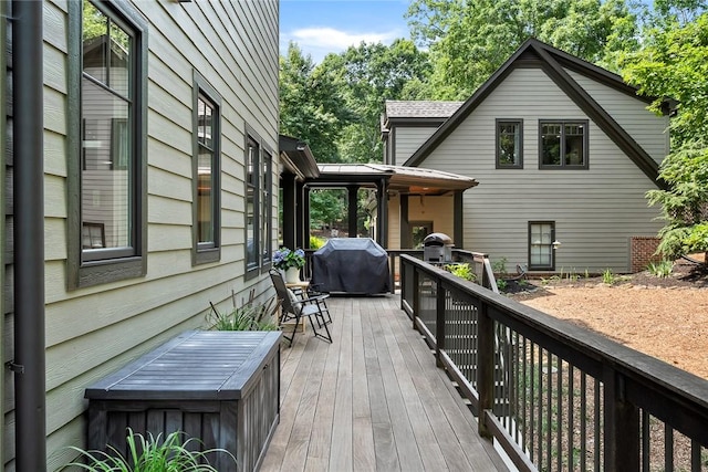 328 Grand Overlook Dr, Seneca, SC 29678 - deck featuring a grill