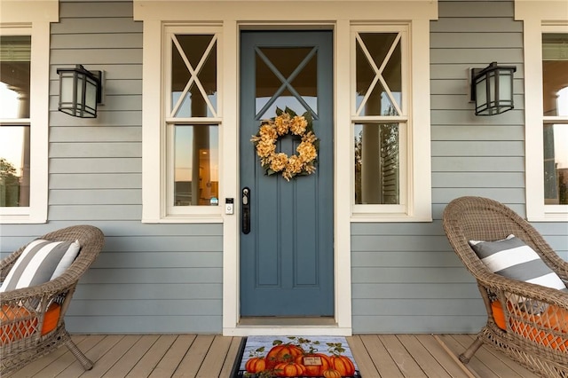 view of property entrance