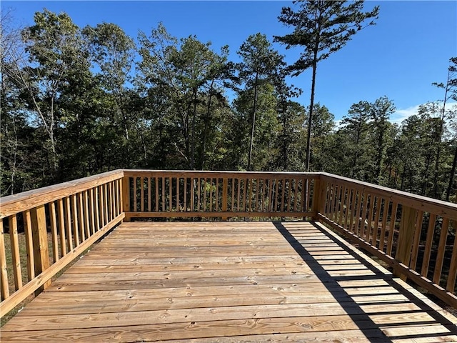 view of deck