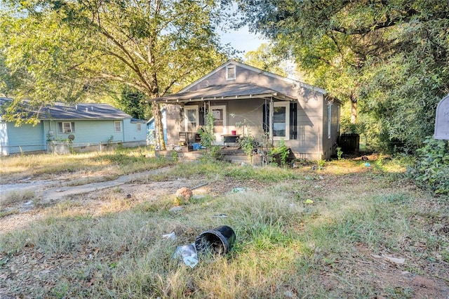 bungalow-style house featuring a porch