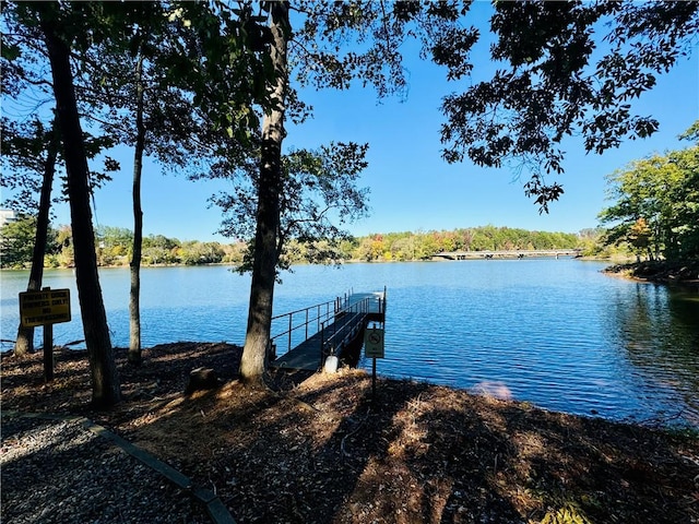 811 Northlake Dr, Anderson, SC 29625 - dock area with a water view