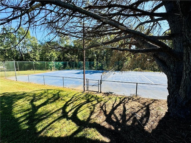 811 Northlake Dr, Anderson, SC 29625 - view of tennis court with a gate