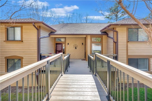126 E Blue Heron Dr, Salem, SC 29676 - view of exterior entry featuring a shingled roof