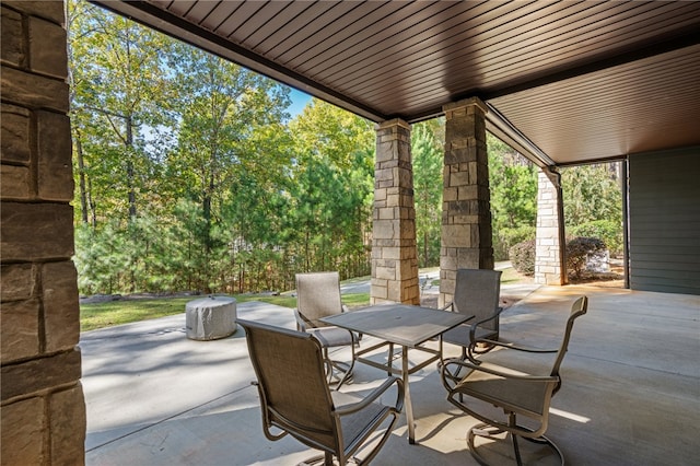 view of patio / terrace