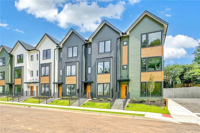 view of townhome / multi-family property