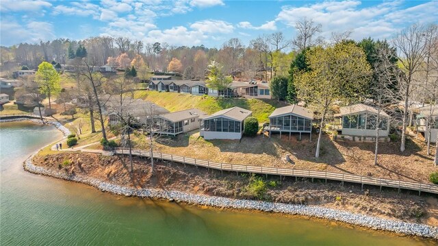 1230 Melton Rd Unit 31, West Union, SC 29696 - view from above of property featuring a large body of water