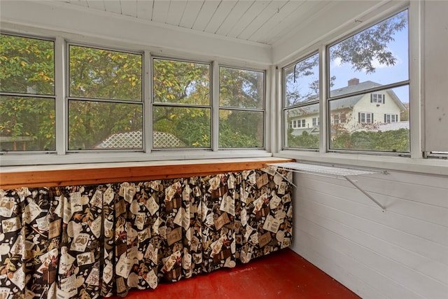 sunroom with a wealth of natural light