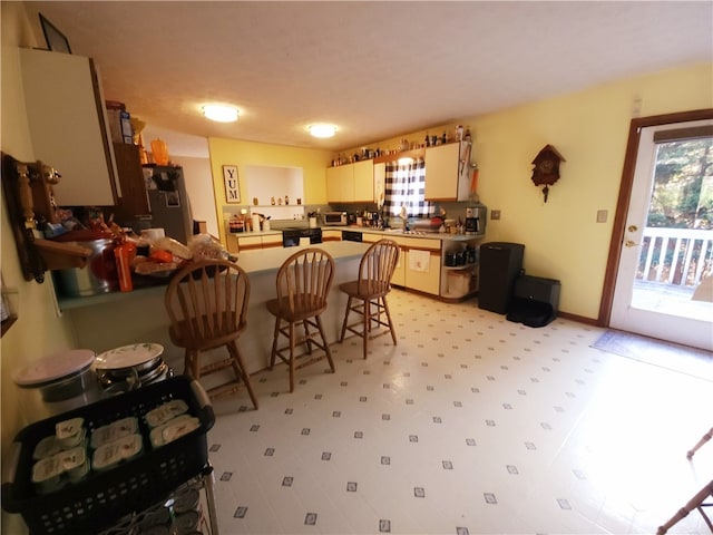 view of dining room