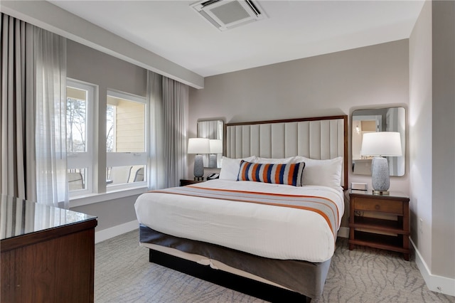 bedroom featuring carpet floors