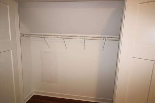 view of closet