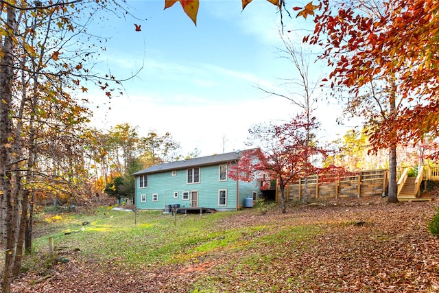 view of rear view of house