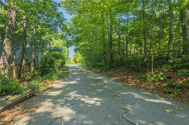 view of road