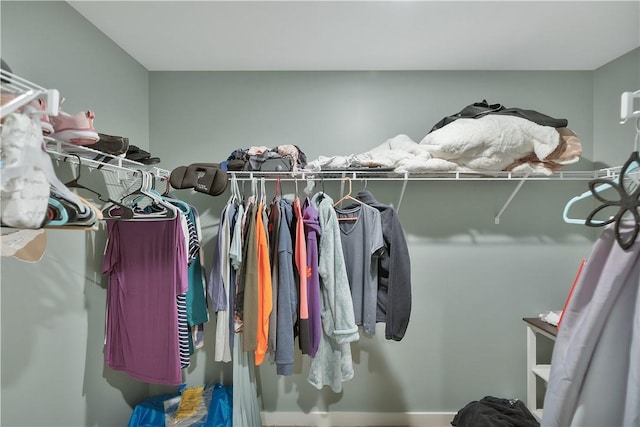 view of spacious closet