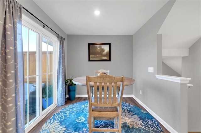 120 Sligh Way, Easley, SC 29642 - dining room featuring wood finished floors and baseboards