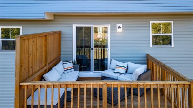 120 Sligh Way, Easley, SC 29642 - wooden terrace with outdoor lounge area