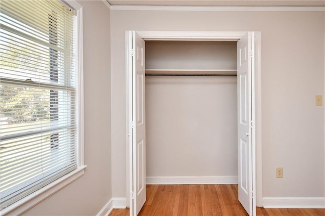 view of closet