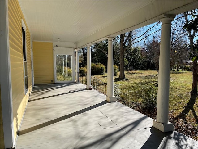 view of patio