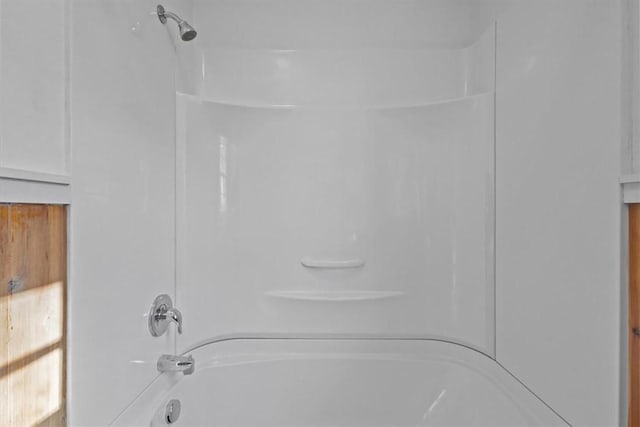 bathroom featuring bathtub / shower combination