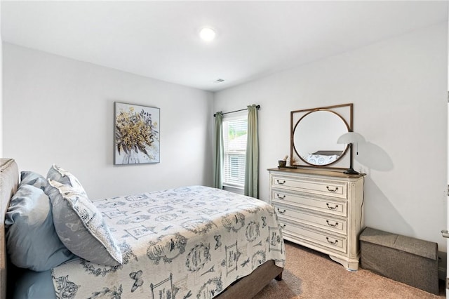 bedroom with carpet flooring