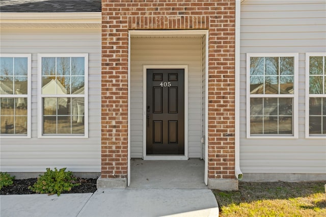 view of entrance to property