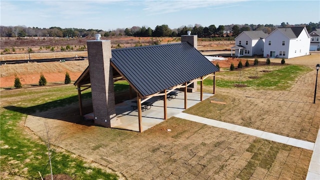 view of property's community with a rural view