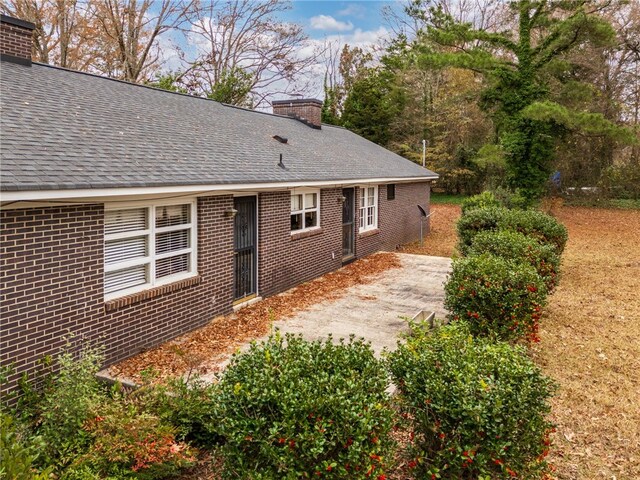 view of rear view of house