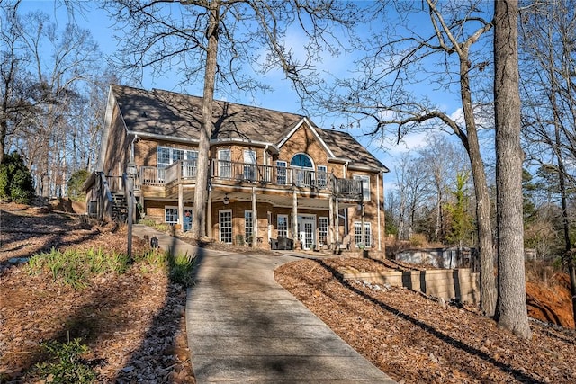 view of rear view of house