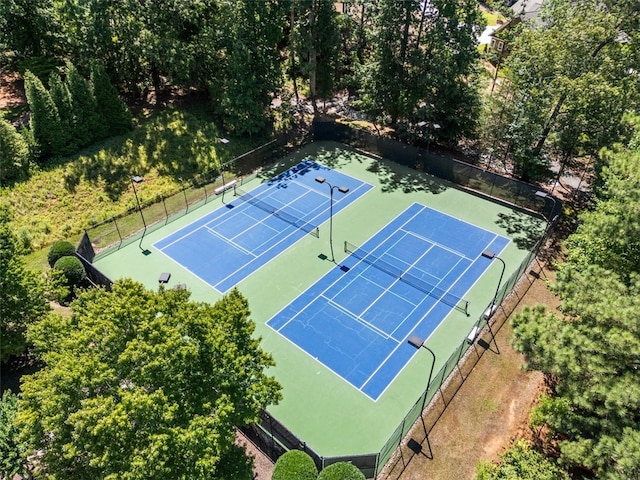 view of sport court