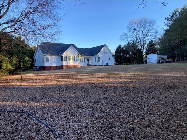 view of front of house