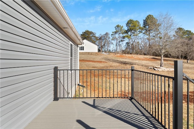 view of deck