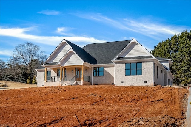 view of front of house featuring a porch